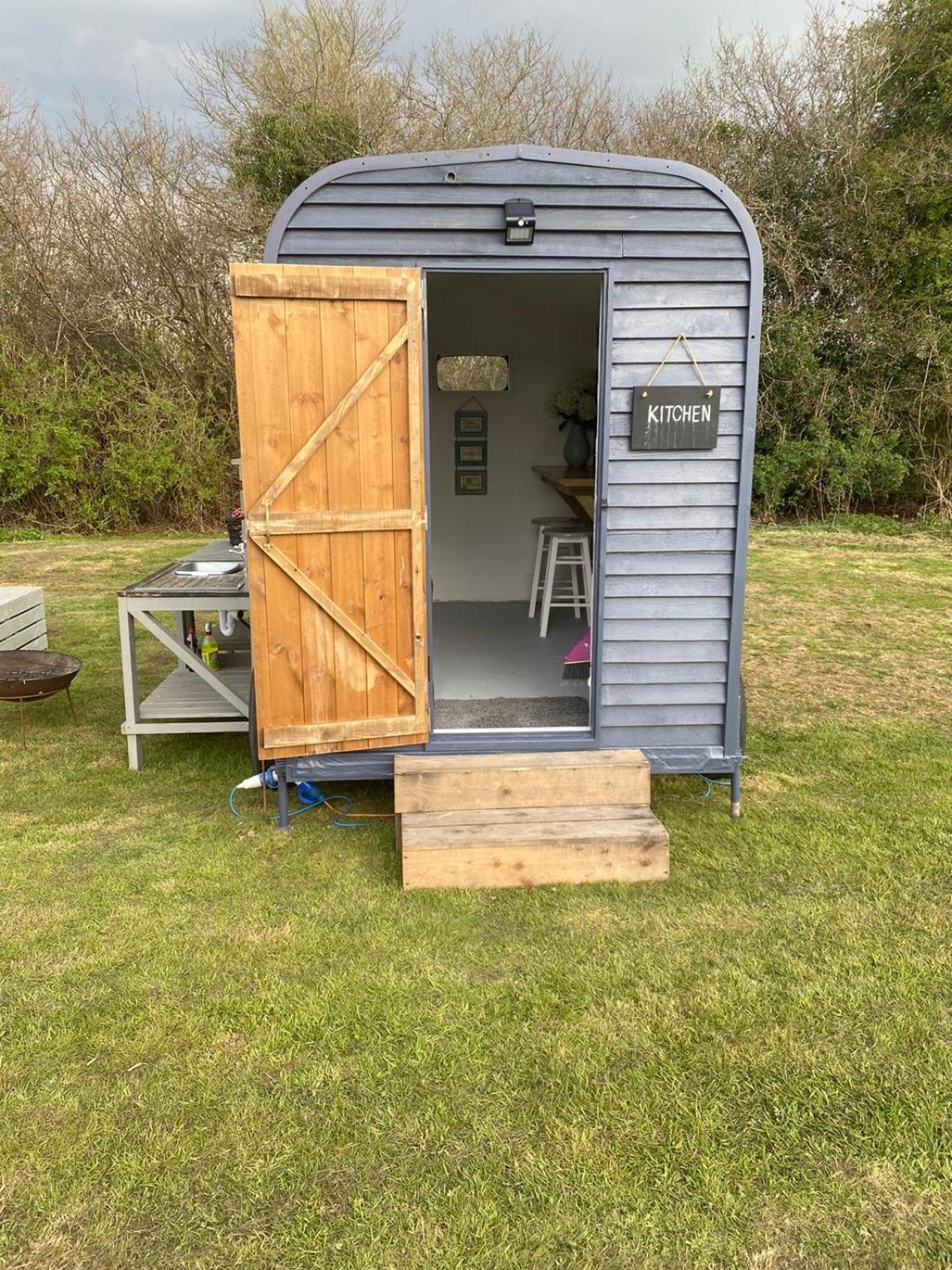 Hopgarden Glamping - Luxury 6M Bell Tent Wadhurst Extérieur photo
