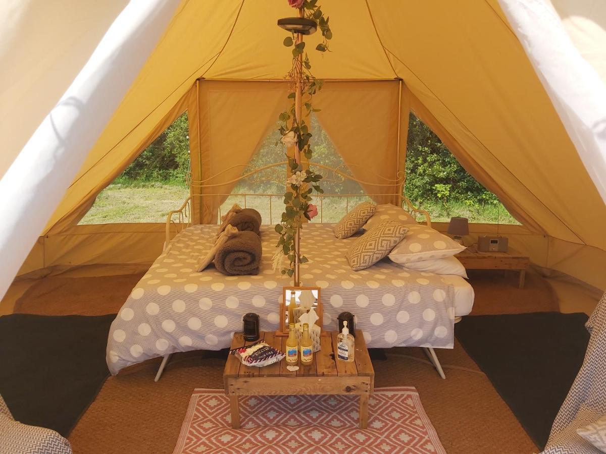 Hopgarden Glamping - Luxury 6M Bell Tent Wadhurst Extérieur photo