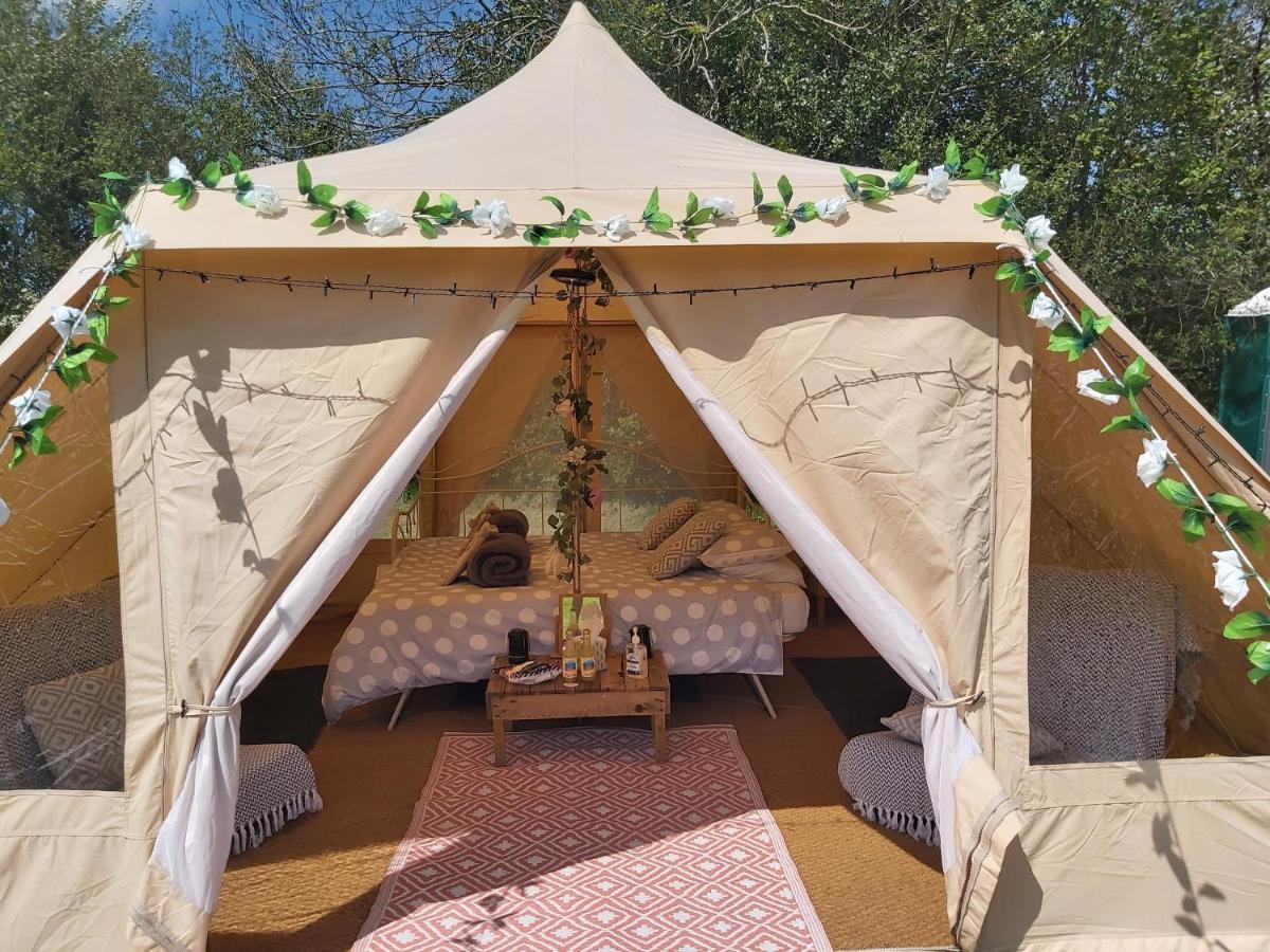 Hopgarden Glamping - Luxury 6M Bell Tent Wadhurst Extérieur photo
