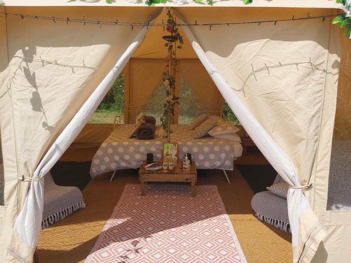Hopgarden Glamping - Luxury 6M Bell Tent Wadhurst Extérieur photo