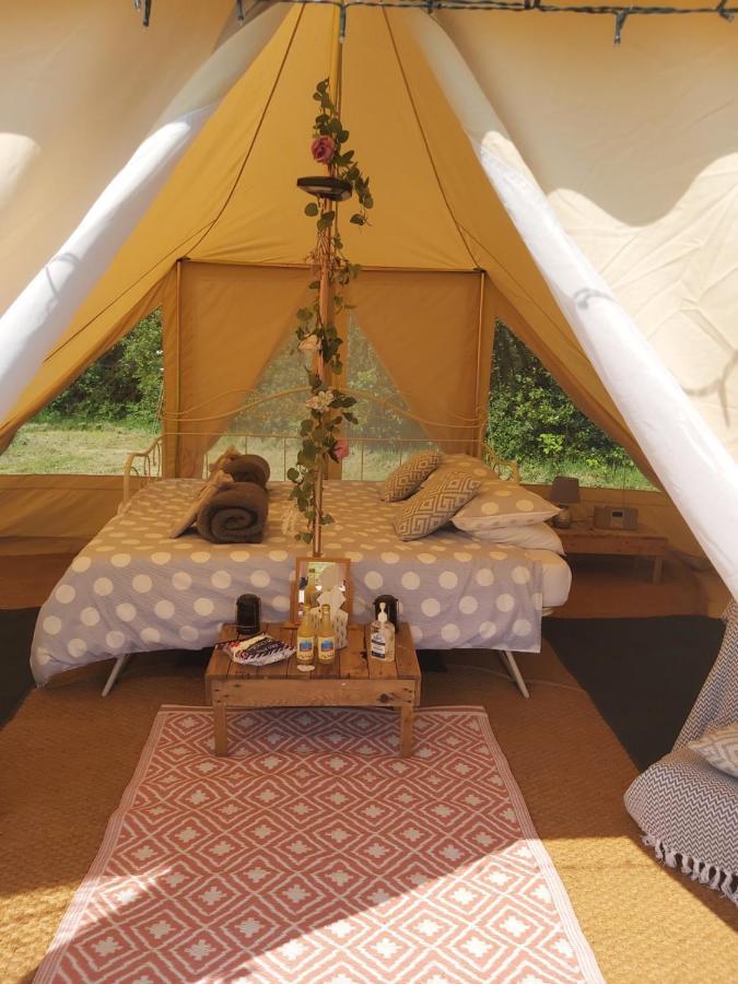 Hopgarden Glamping - Luxury 6M Bell Tent Wadhurst Extérieur photo