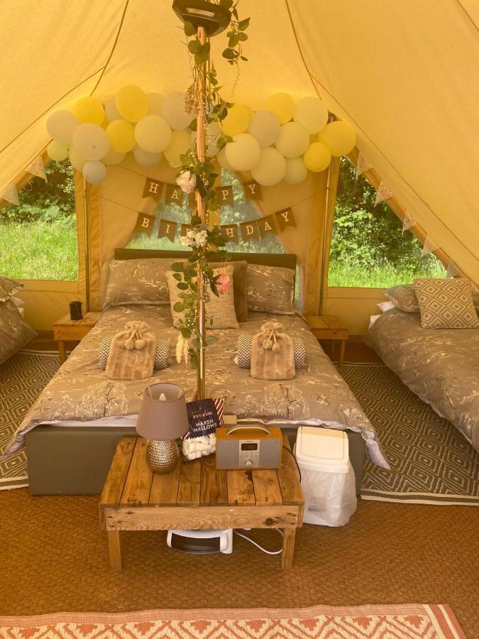 Hopgarden Glamping - Luxury 6M Bell Tent Wadhurst Extérieur photo
