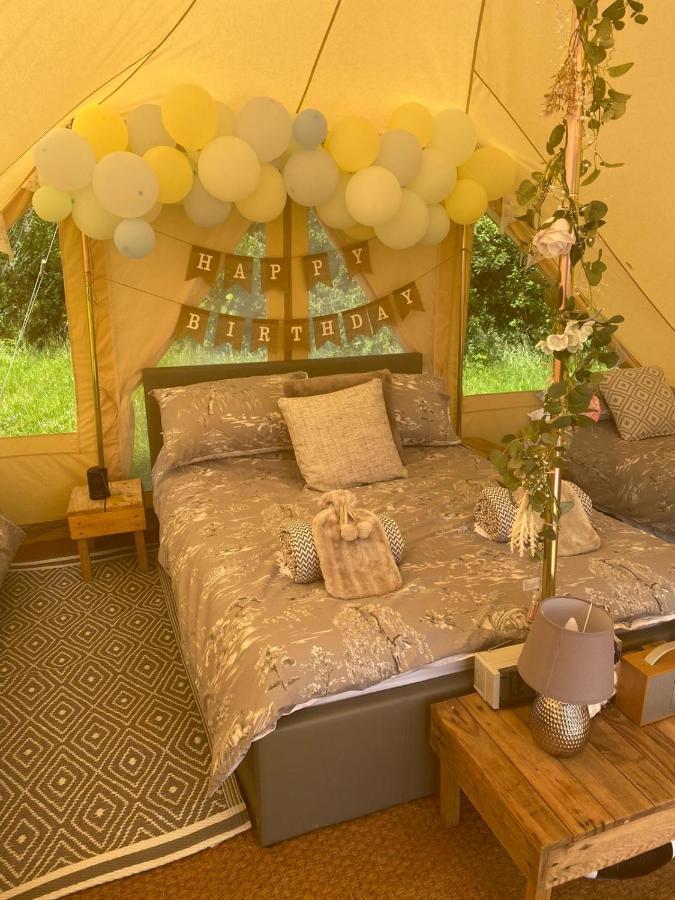 Hopgarden Glamping - Luxury 6M Bell Tent Wadhurst Extérieur photo