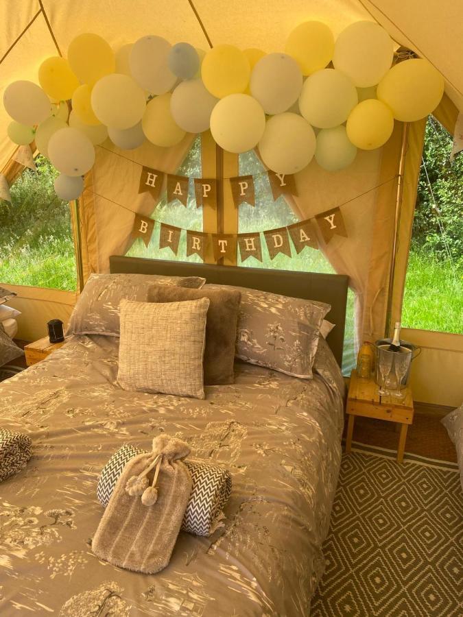 Hopgarden Glamping - Luxury 6M Bell Tent Wadhurst Extérieur photo
