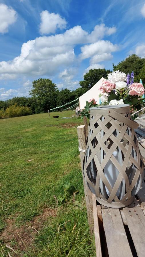 Hopgarden Glamping - Luxury 6M Bell Tent Wadhurst Extérieur photo
