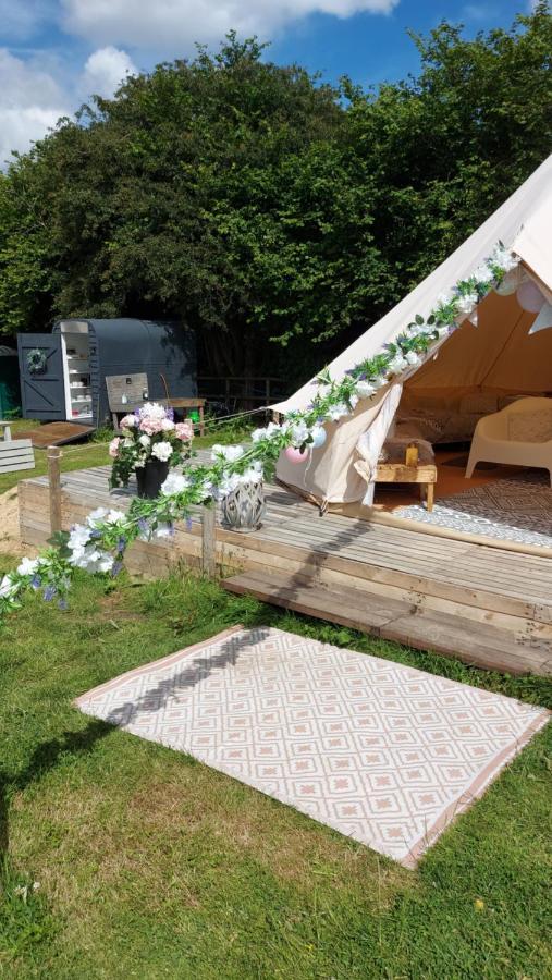 Hopgarden Glamping - Luxury 6M Bell Tent Wadhurst Extérieur photo
