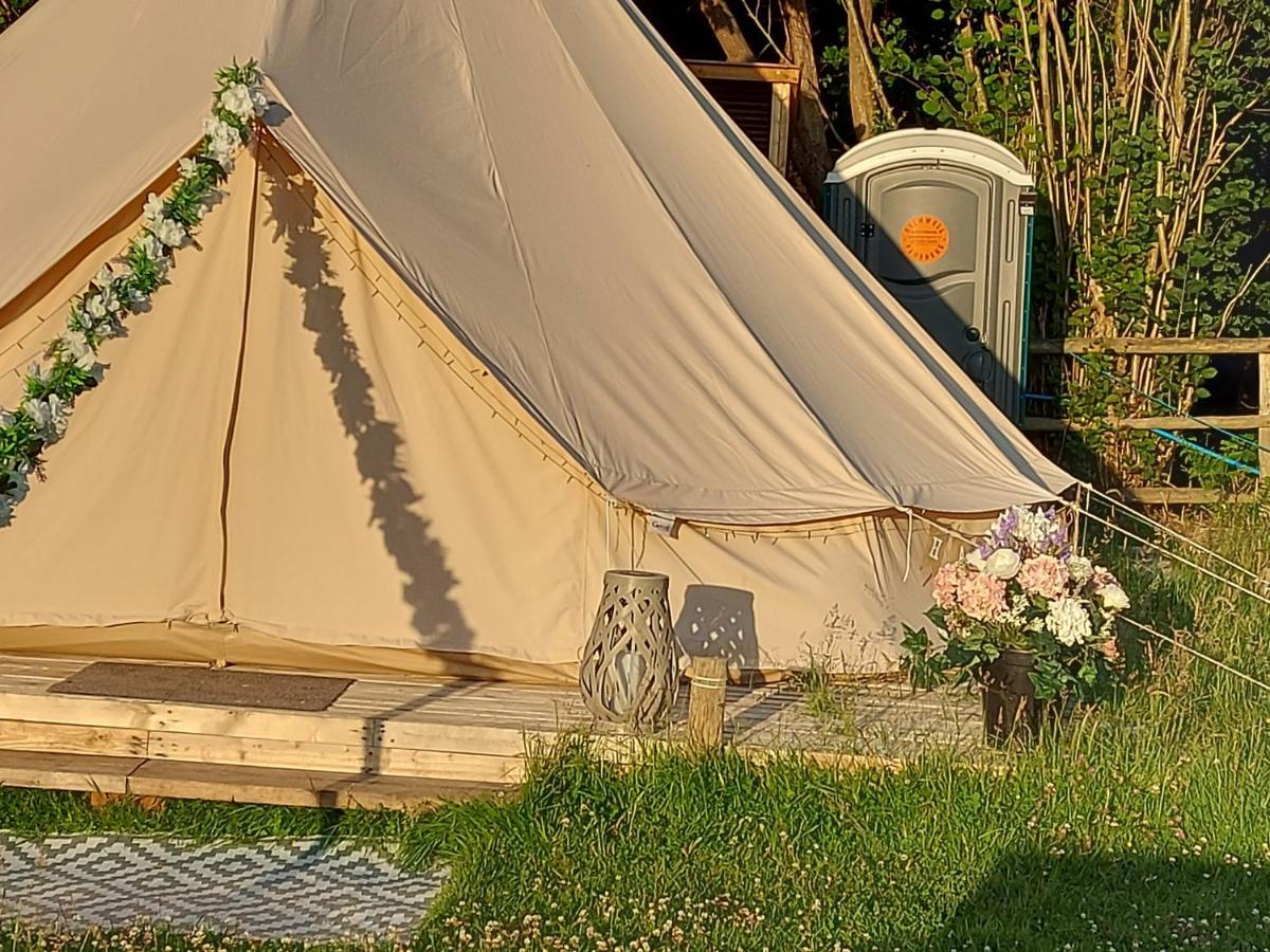 Hopgarden Glamping - Luxury 6M Bell Tent Wadhurst Extérieur photo